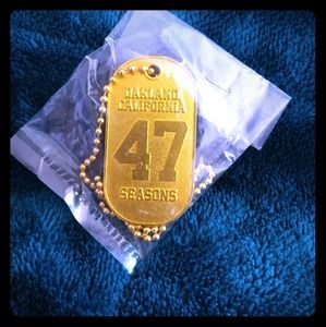 Authentic Golden State Warriors NBA Finals dog tag